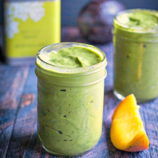 Mango Matcha Green Smoothie