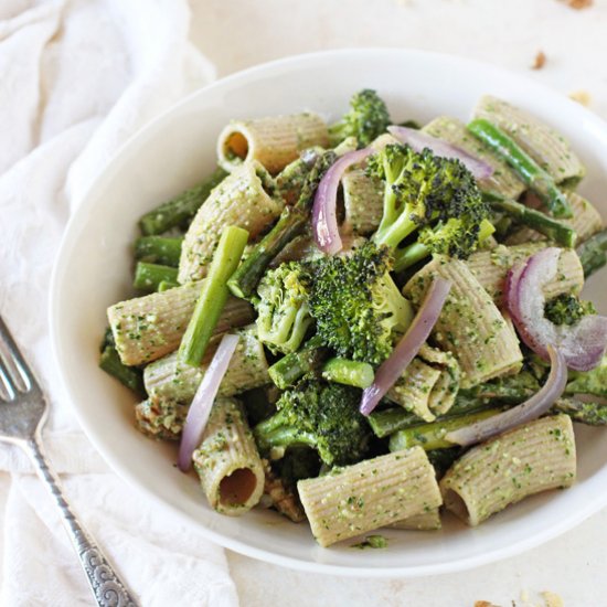 Green Pesto Pasta