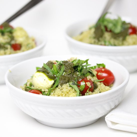 Caprese Quinoa Salad