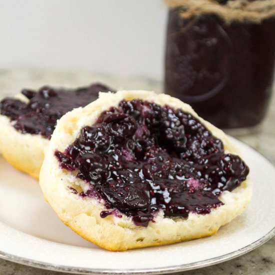 15 Minute Berry Chia Seed Jam