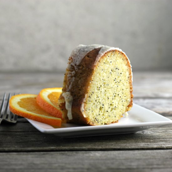 Orange Poppy Seed Bundt Cake