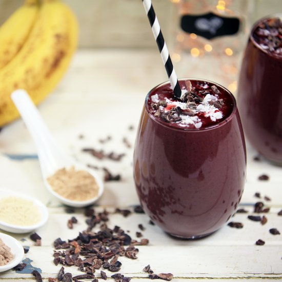 Black Cherry Chocolate Smoothie