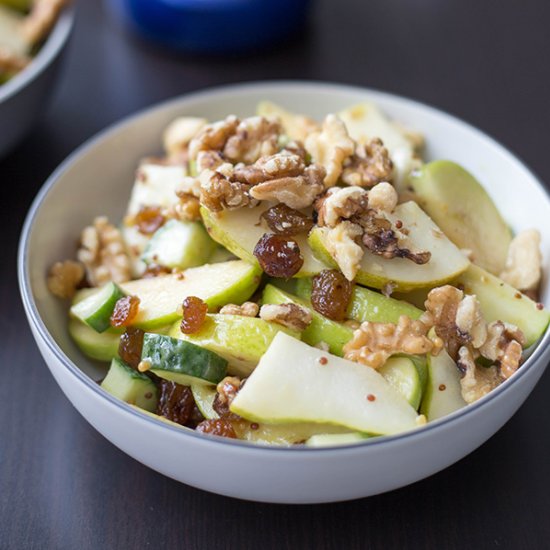 Apple Pear Fruit Salad