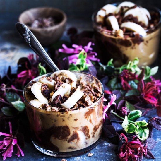 Mocha Chocolate Vegan Parfait