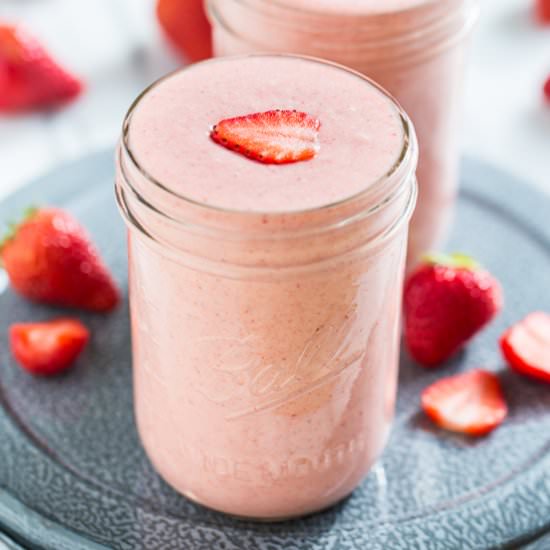 Strawberries and Cream Smoothie