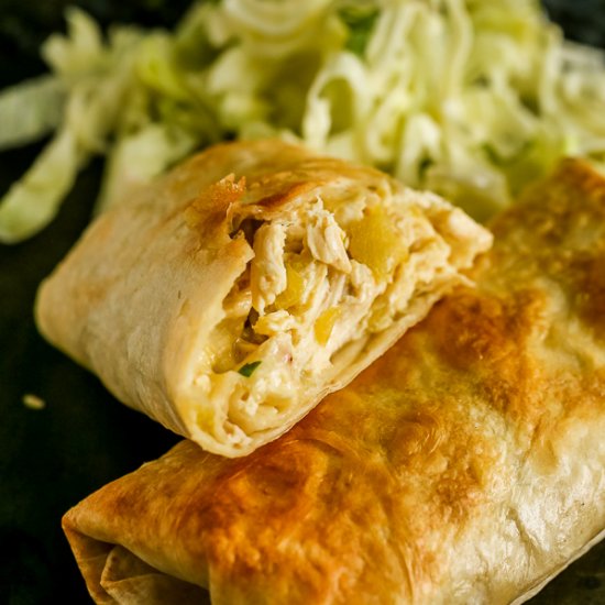 Easy 30-Minute Chicken Chimichanga