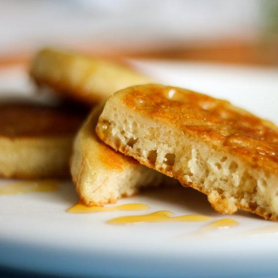 Homemade Crumpets