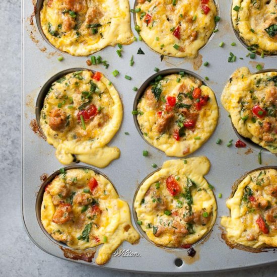 Loaded Frittata Muffins