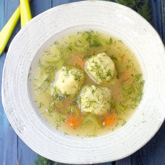 Gluten Free Matzah Ball Soup