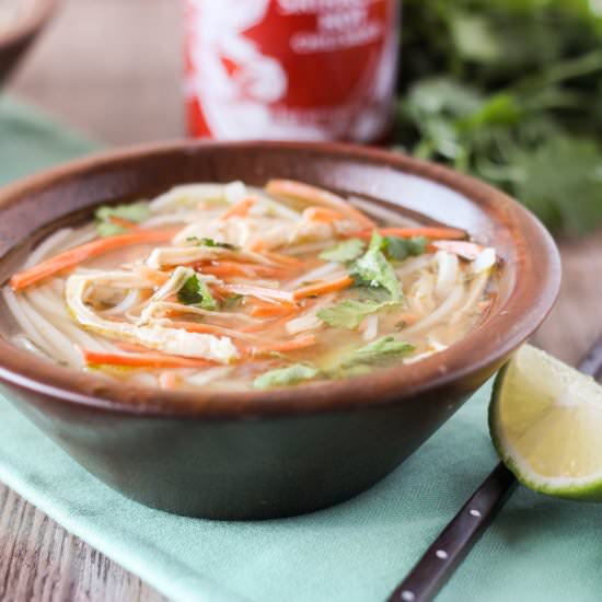 Thai Chicken Noodle Soup