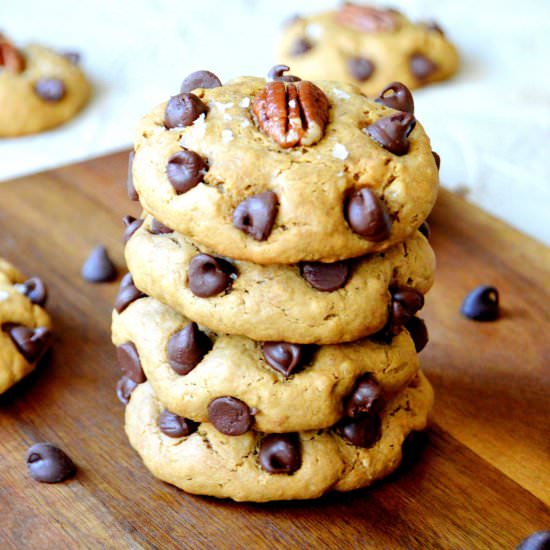 Skinny Oatmeal Peanut Butter Cookies