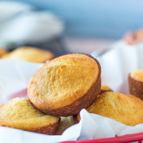 Sweet Southern Cornbread Muffins