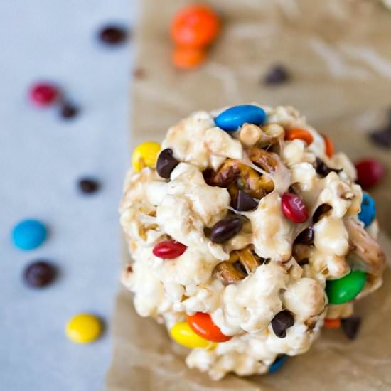 Sweet & Salty Popcorn Balls