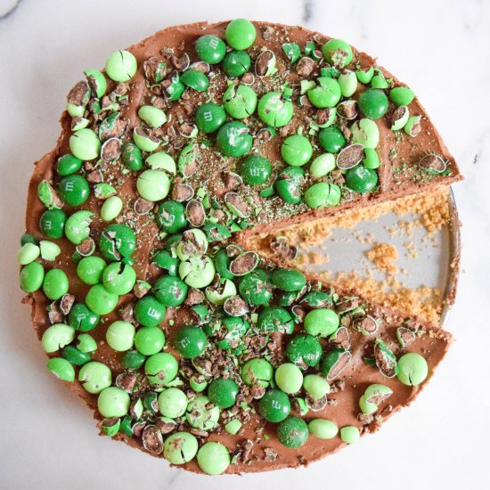 Mint Chocolate Mousse Pie