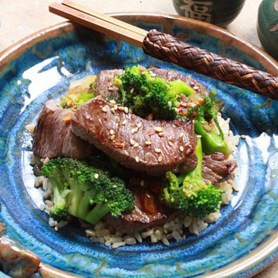 Stir-Fry Beef and Broccoli