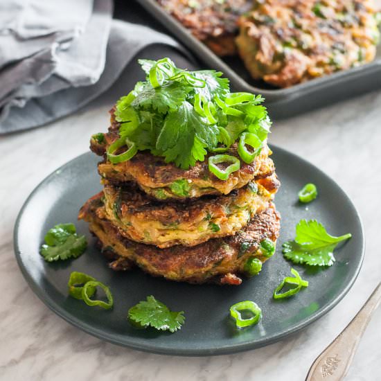 Fried Rice Pancakes