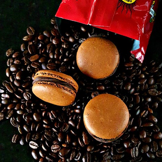 Espresso Mocha Macaron