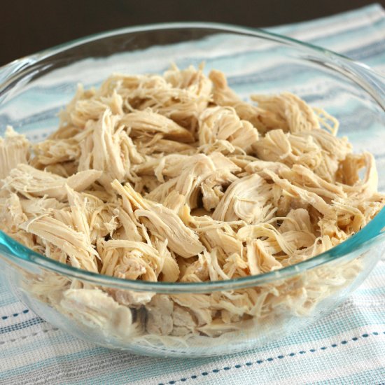 Slow Cooker Shredded Chicken