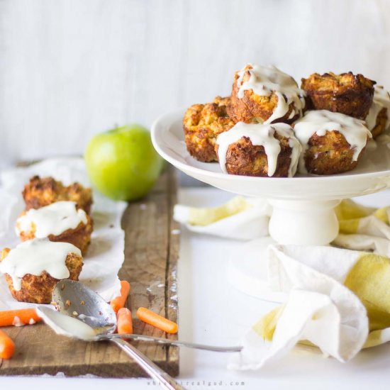 Apple Carrot Bread Pudding