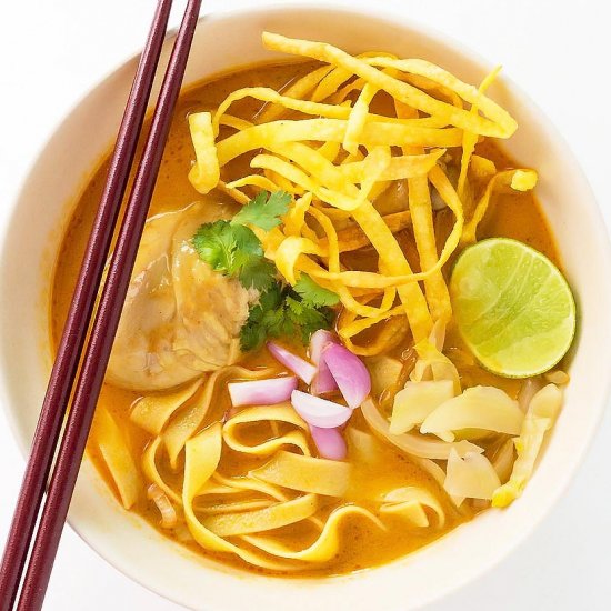 Thai Coconut Curry Noodles