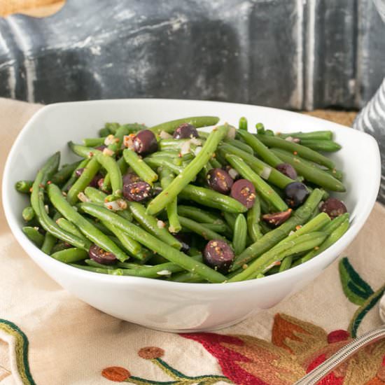 Mustardy Haricots Verts