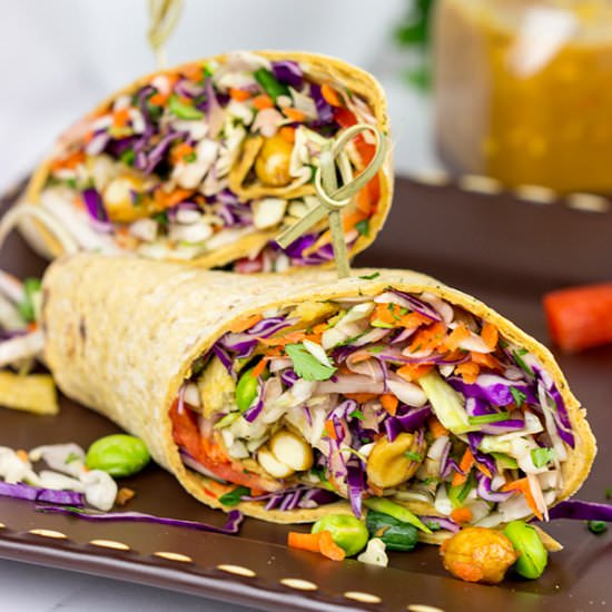 Thai Peanut Wraps