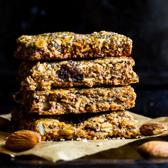 Puffed Amaranth Energy Bars