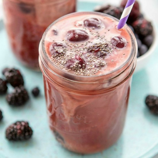 Coco-Berry Probiotic Protein Shake