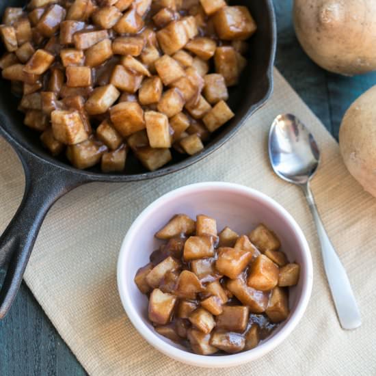 Jicama Mock Apple Pie Filling