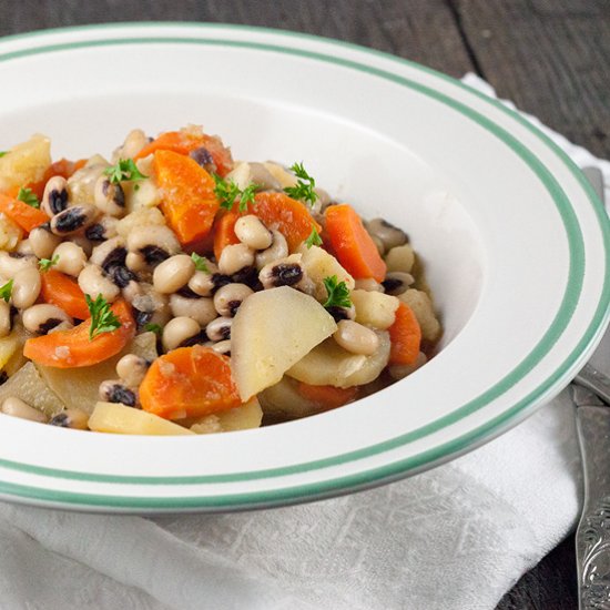 Vegetarian Black-Eyed Pea Stew