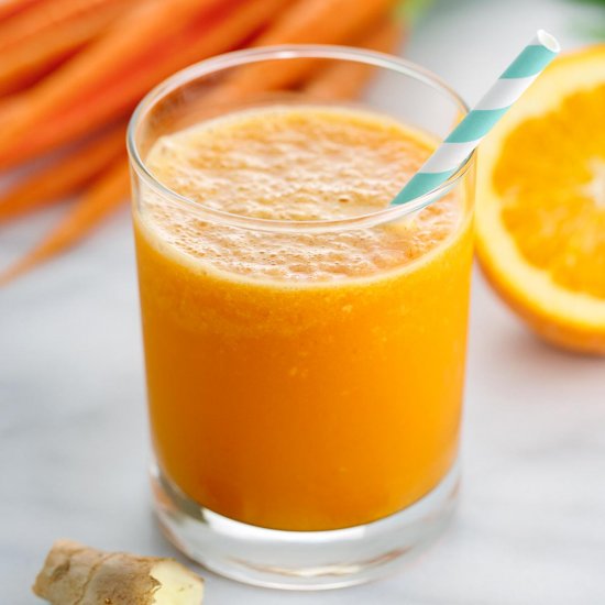 Orange Carrot Ginger Smoothie