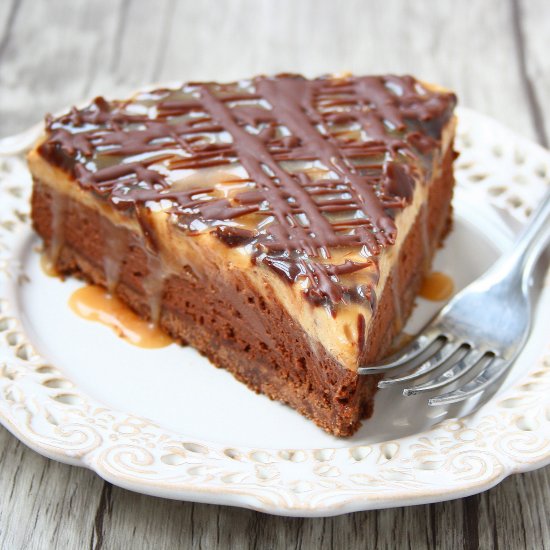 Chocolate Peanut Butter mousse cake