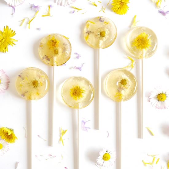 Floral Lollipops Recipe