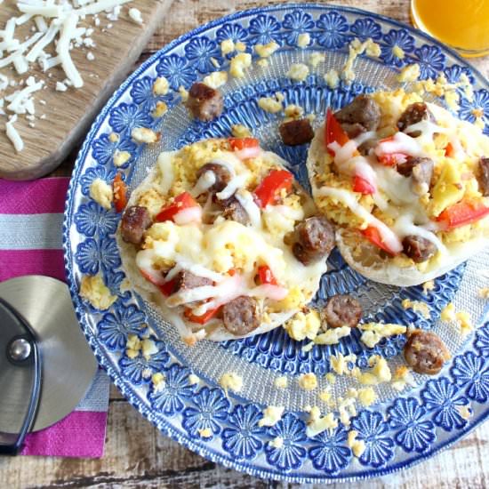 Mini Breakfast Pizzas