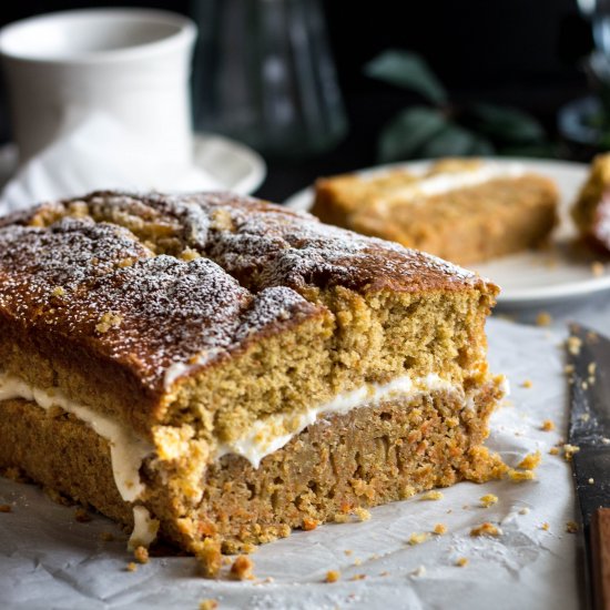 Layered Carrot Pound Cake