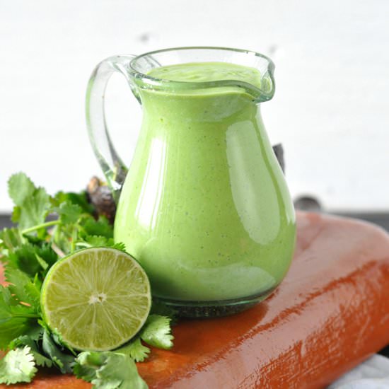 Creamy Cilantro Avocado Dressing