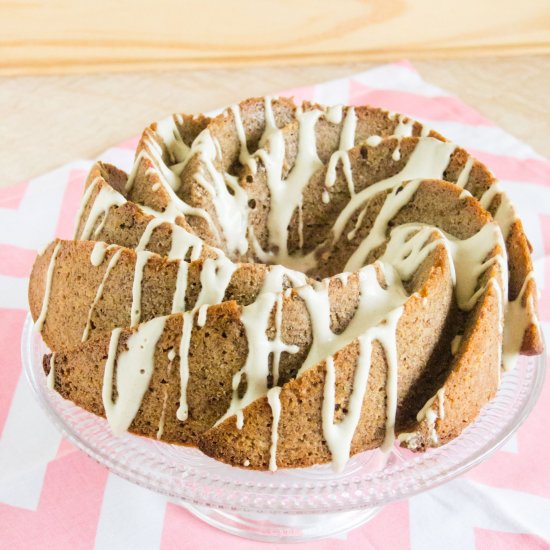 Hot Cross Bundt Cake