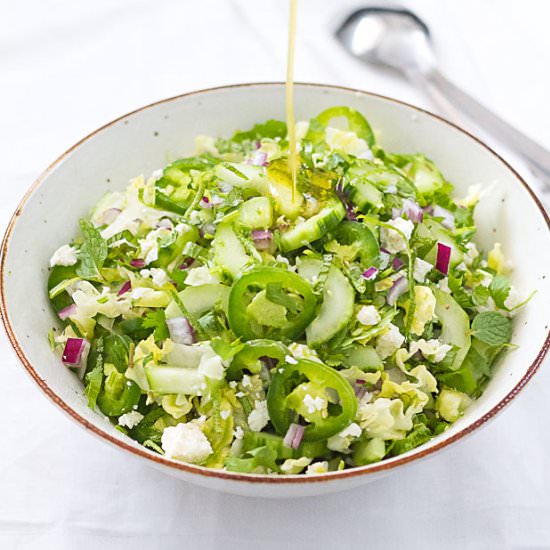 Jalapeño-Cilantro Cucumber Salad