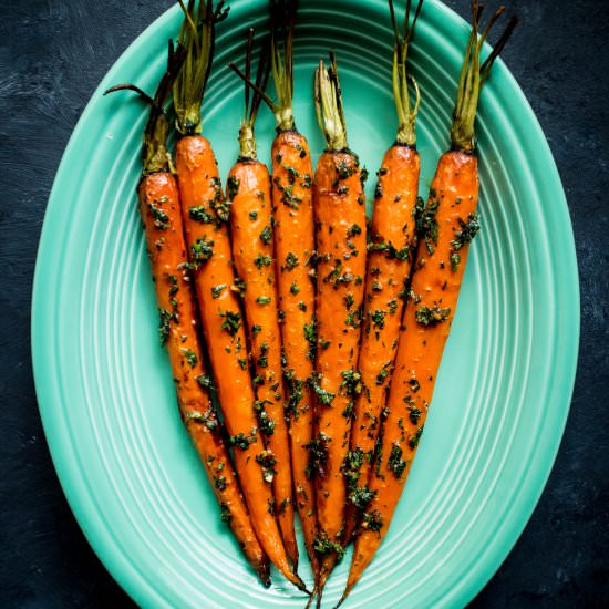 Maple Roasted Carrots