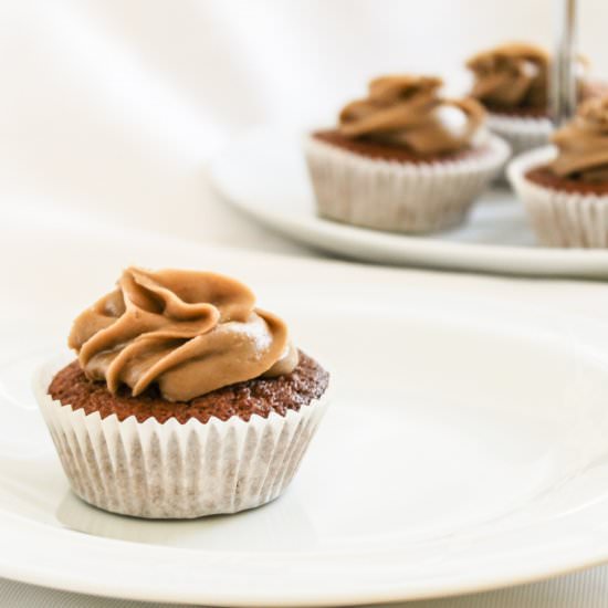 Toffee Cupcakes