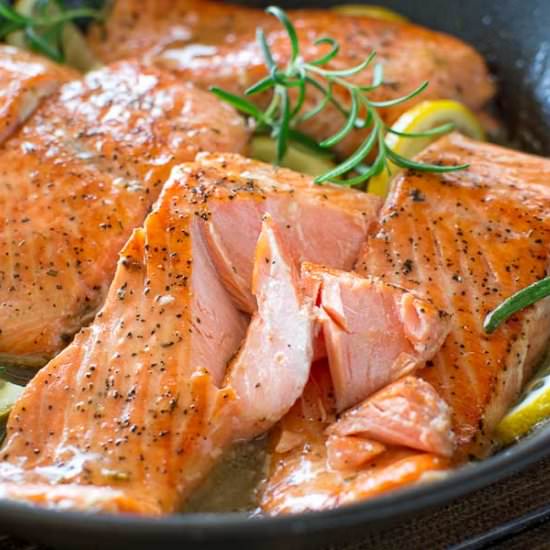 Lemon Rosemary Salmon