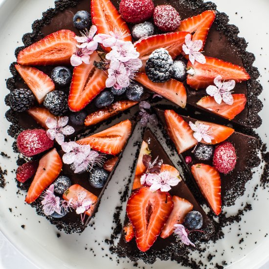 Berry Ganache Tart