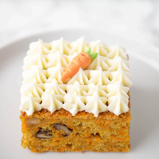 Carrot Cake Squares