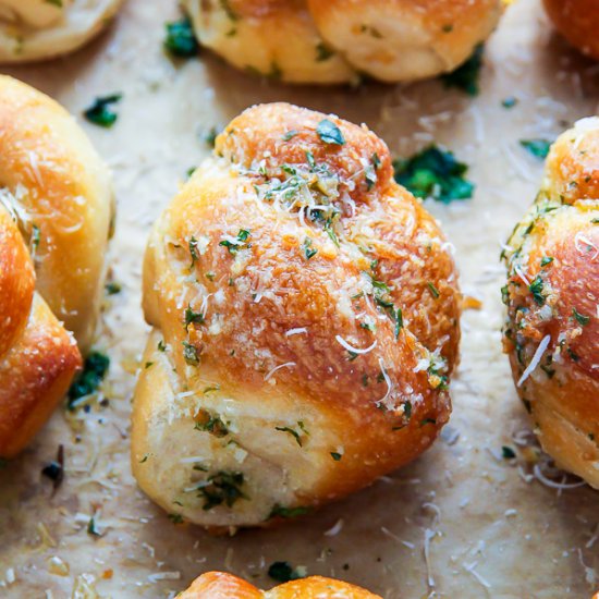 Homemade Garlic Knots