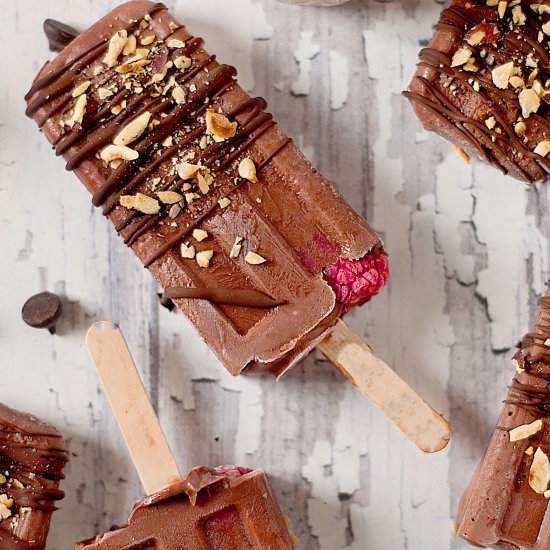 Homemade Boozy Fudgesicles