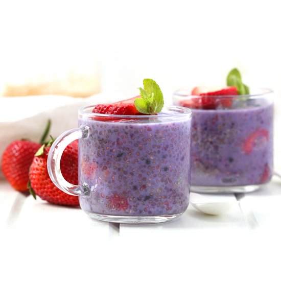 Very Berry Chia Pudding