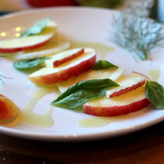 Apple, Fennel and Cheese Salad