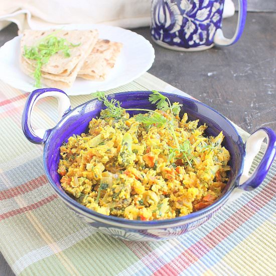 Broccoli And Egg Burji