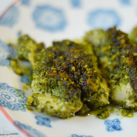 Pesto Baked Chicken