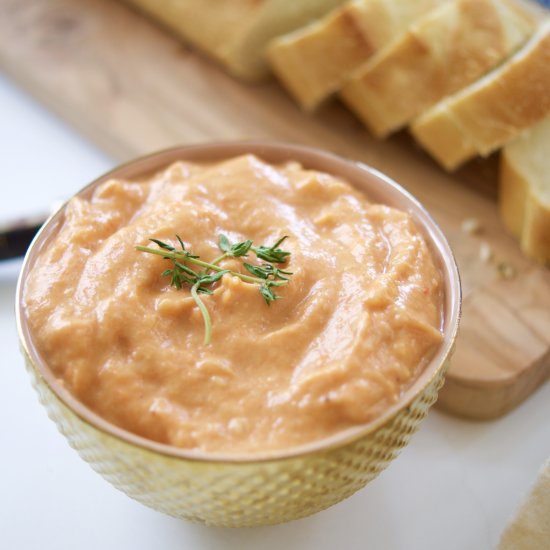 Roasted Red Pepper Baba Ghanoush